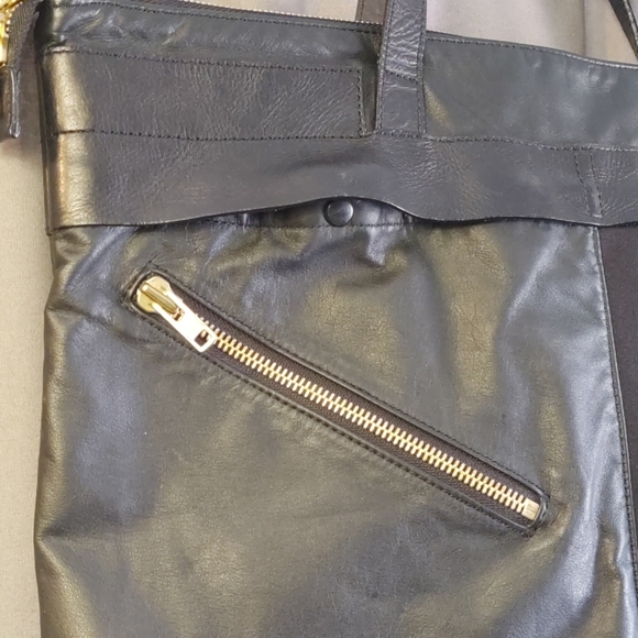 Tim Coppens Leather master - piece Tote Bag Black - Picture 4 of 8